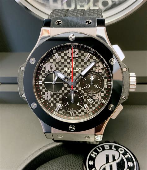 hublot big bang steel ceramic bracelet 44mm|Hublot big bang original.